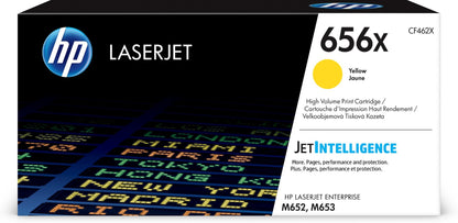 HP CF462X/656X Yellow Toner Cartridge (22K pages, HP LaserJet M 652)