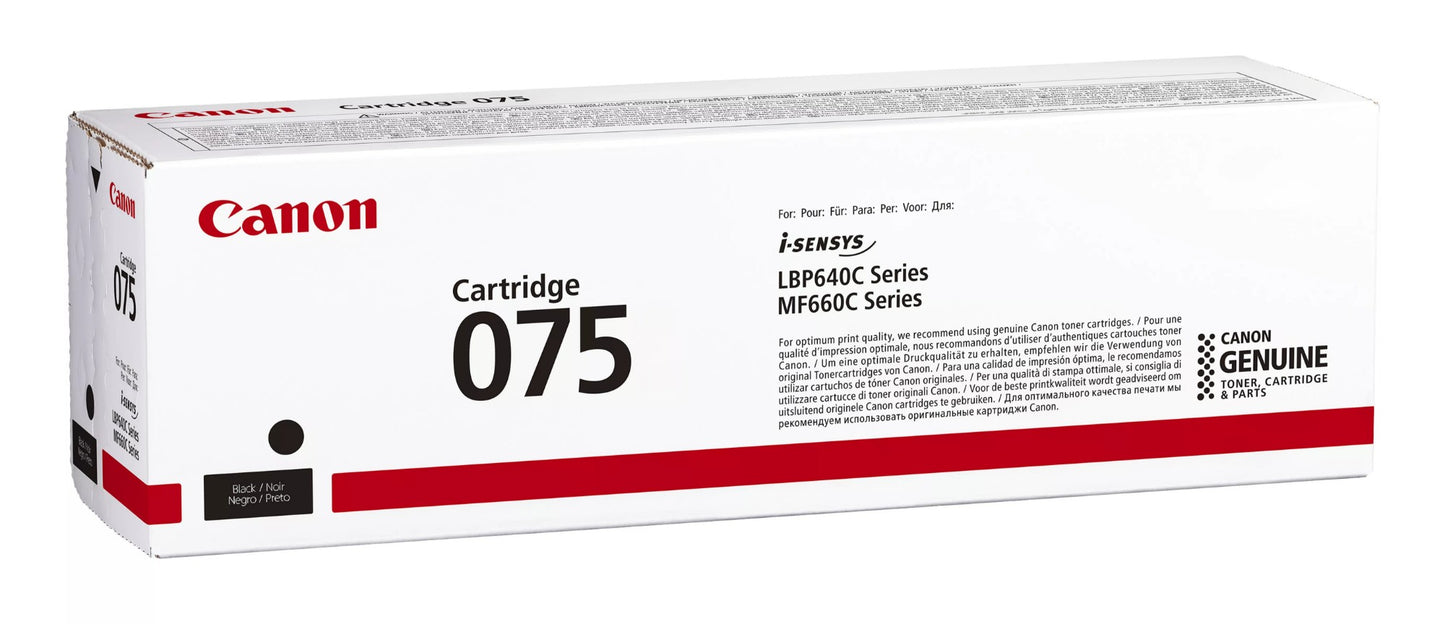 Canon 6365C002/075 Black Toner Cartridge (1.4K pages, Canon i-SENSYS LBP-640)