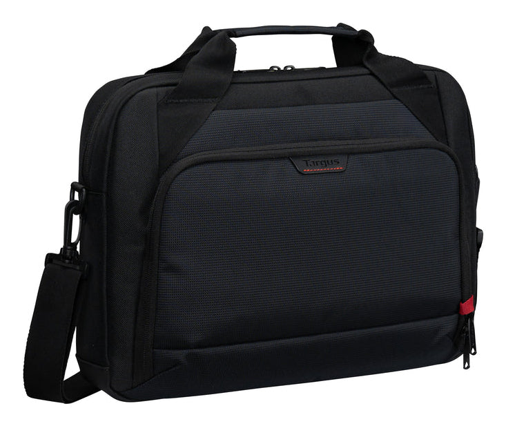 Targus EcoSmart 35.6 cm (14") Briefcase Black, Red Laptop Bag