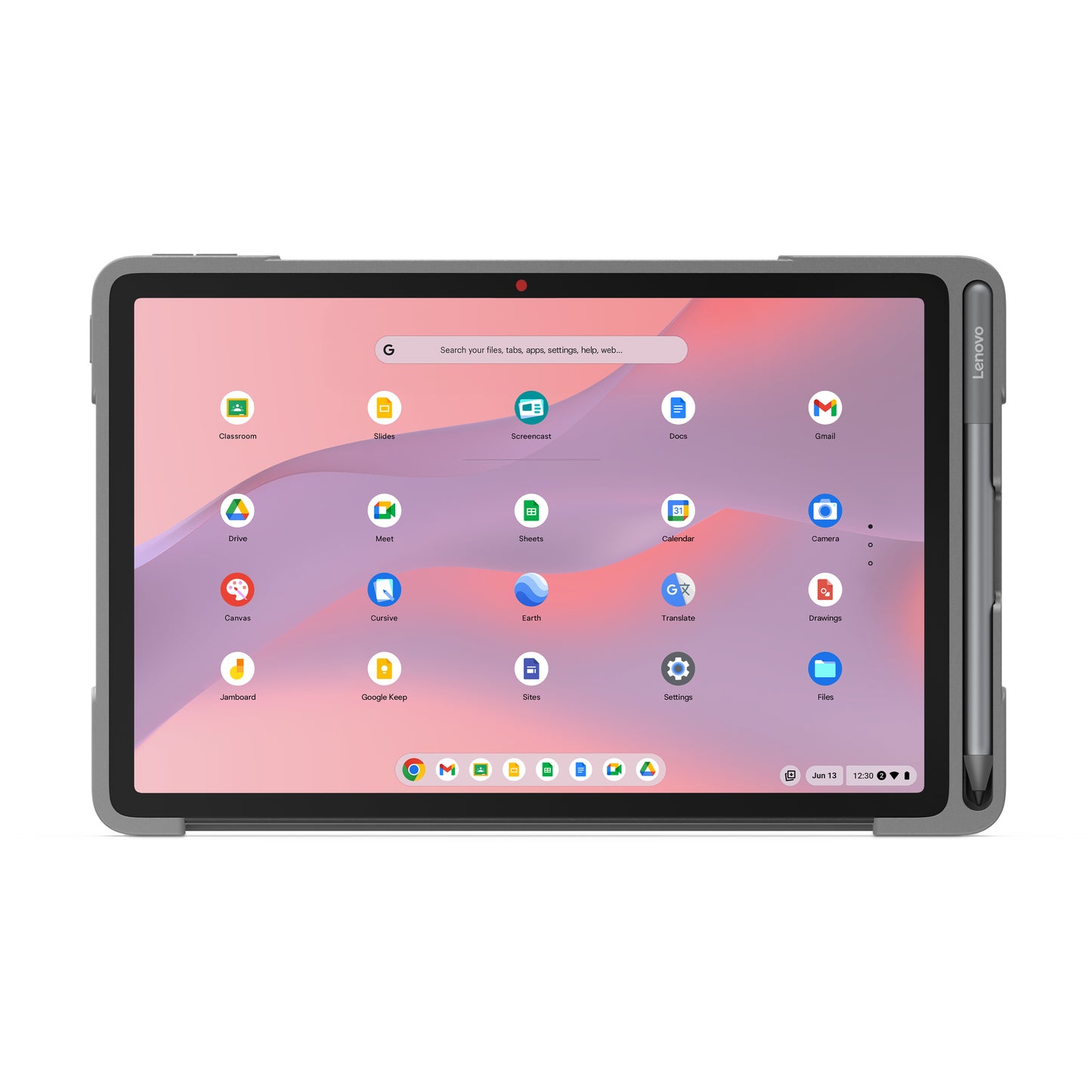 Lenovo Chromebook Duet EDU G2 Mediatek 64 GB 27.8 cm (10.9") 8 GB Wi-Fi 6 (802.11ax) Mobile Computer
