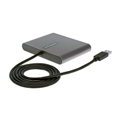 StarTech.com USB 3.0 to Quad HDMI Adapter, USB to 4x HDMI Monitor Converter for Hub