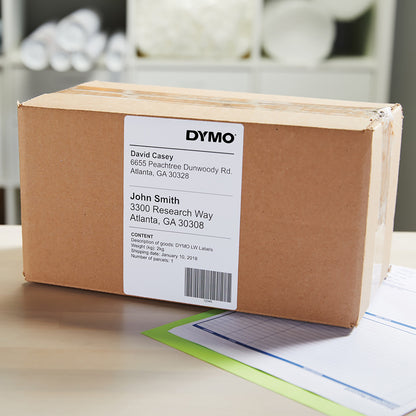 DYMO Authentic LabelWriter Extra Large Shipping Labels | 104 mm x 159 mm | Self
