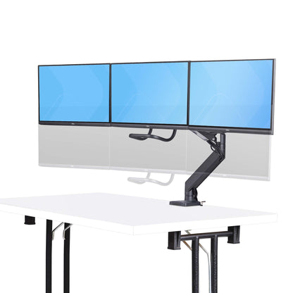 StarTech.com Desk Mount Triple Monitor Arm with Crossbar For Up To Three 27in