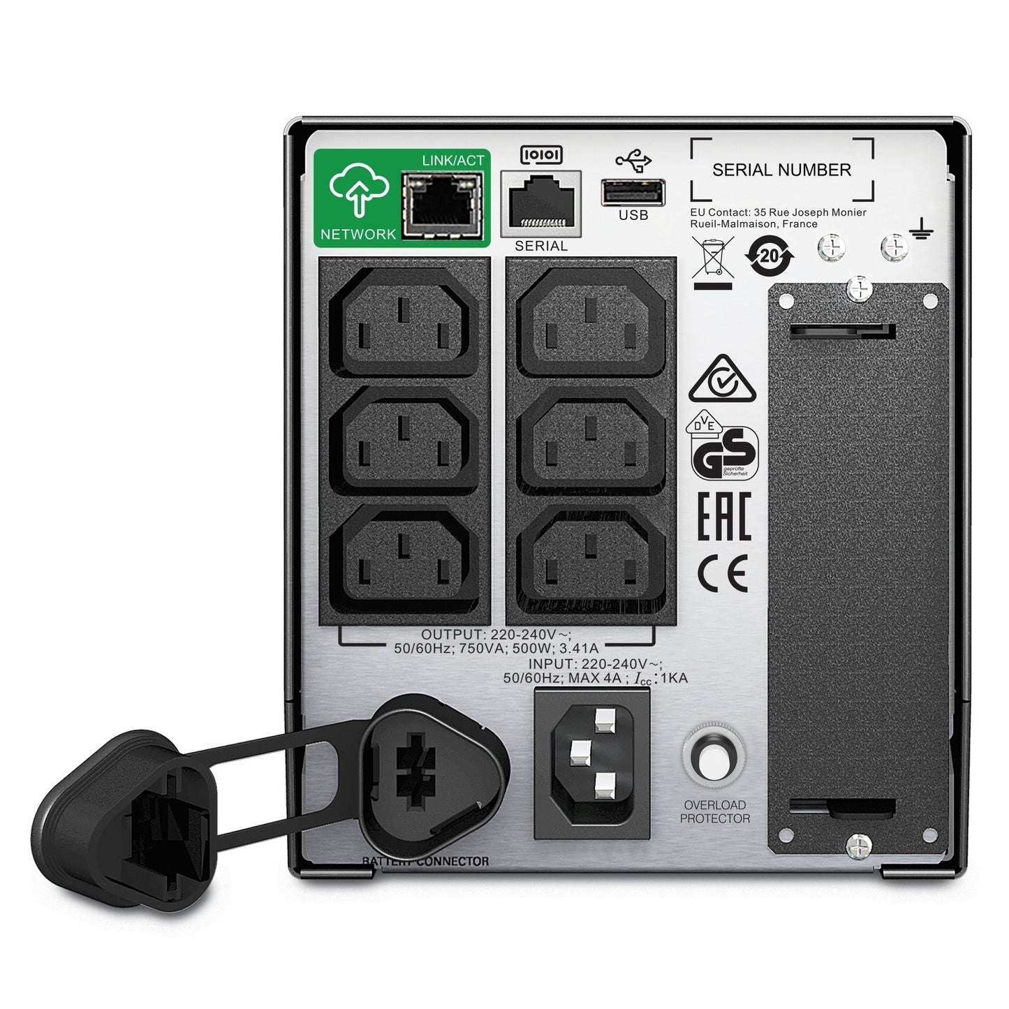 APC Smart-UPS 750VA Line-Interactive UPS