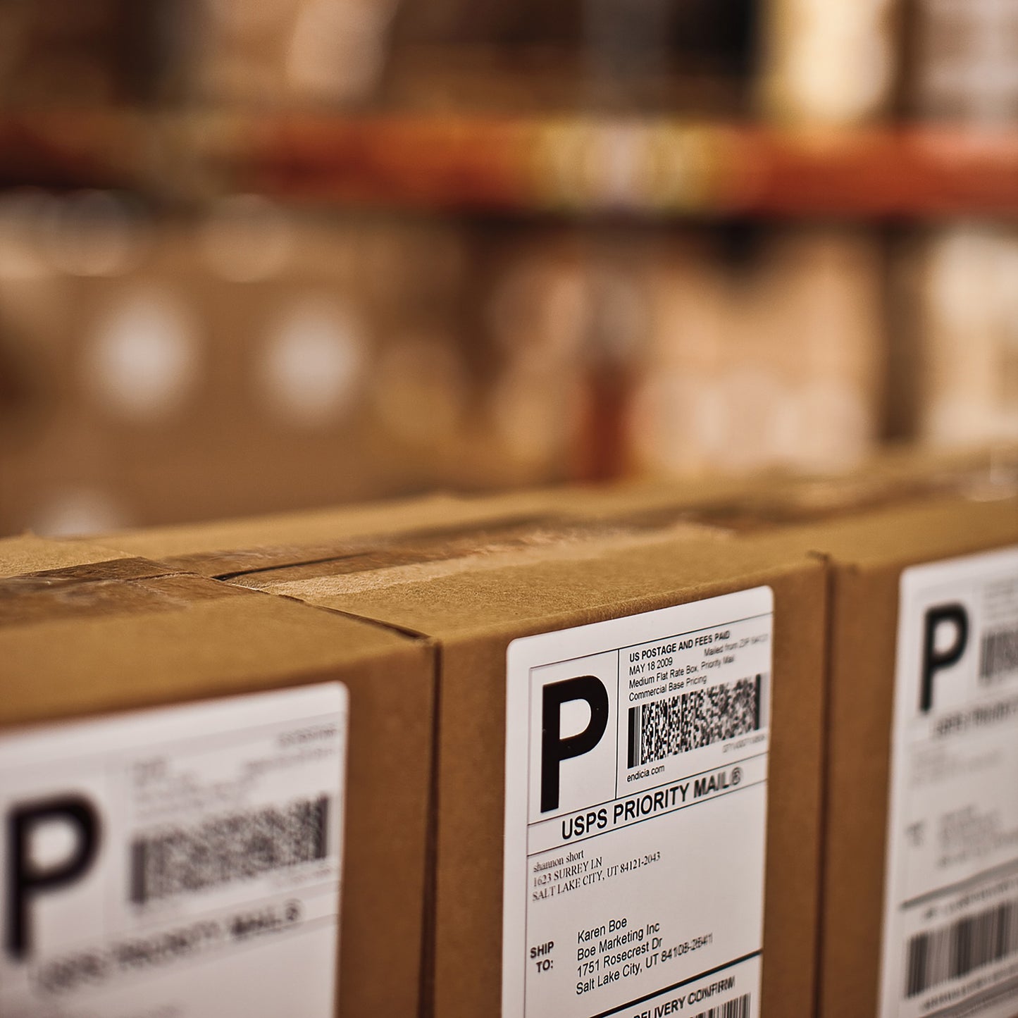 DYMO Authentic LabelWriter Extra Large Shipping Labels | 104 mm x 159 mm | Self