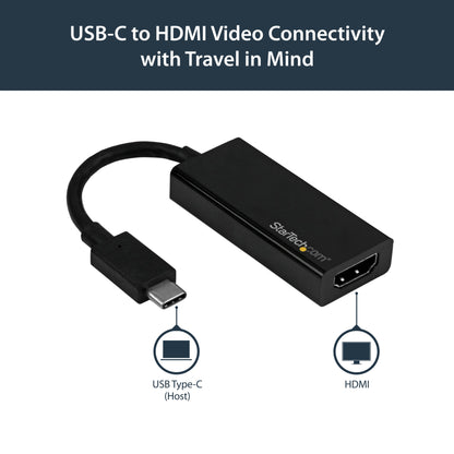 StarTech.com USB-C to HDMI Adapter - 4K 60Hz Hub