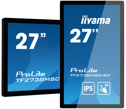 iiyama ProLite TF2738MSC-B2 27" Full HD IPS Touch Monitor