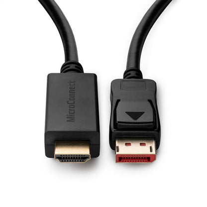 Microconnect MC-DP-HDMI-2004K video cable adapter 2 m DisplayPort Black