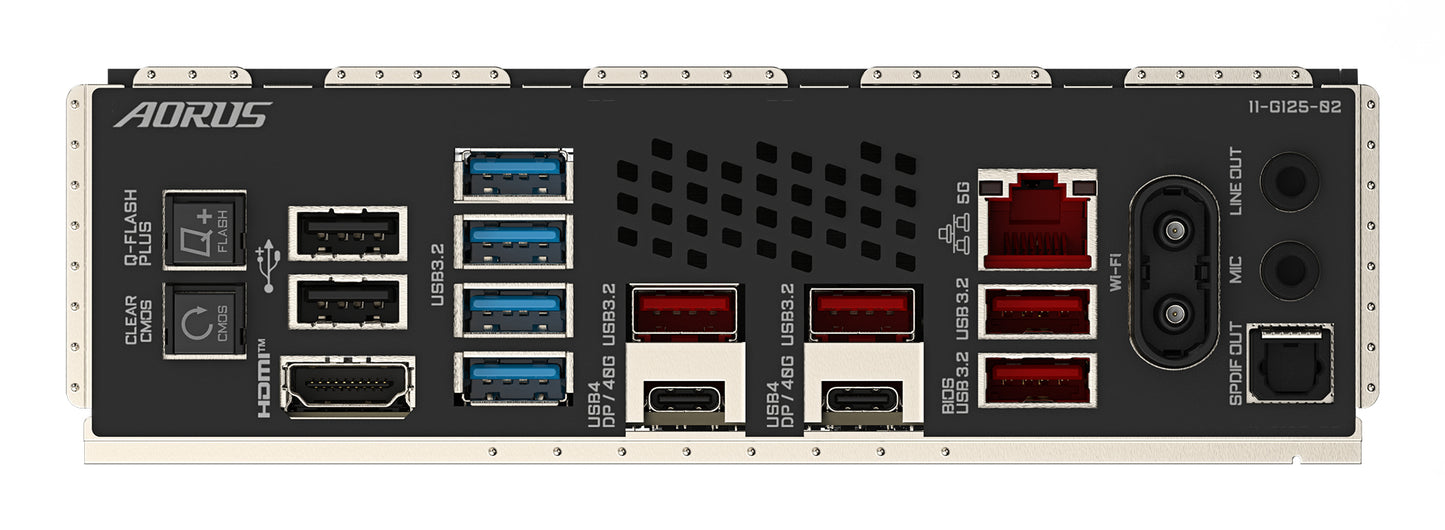 Gigabyte X870E AORUS MASTER Motherboard - Supports AMD Ryzen 9000 CPUs, 16+2+2