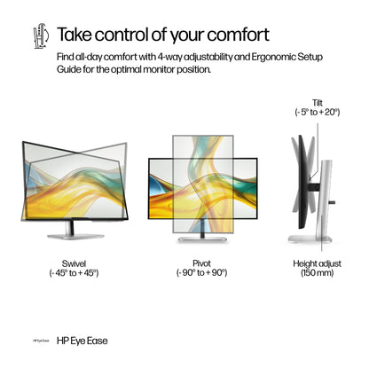 HP Series 5 Pro 527pq 27" QHD IPS 100Hz Monitor (S0UTABB)