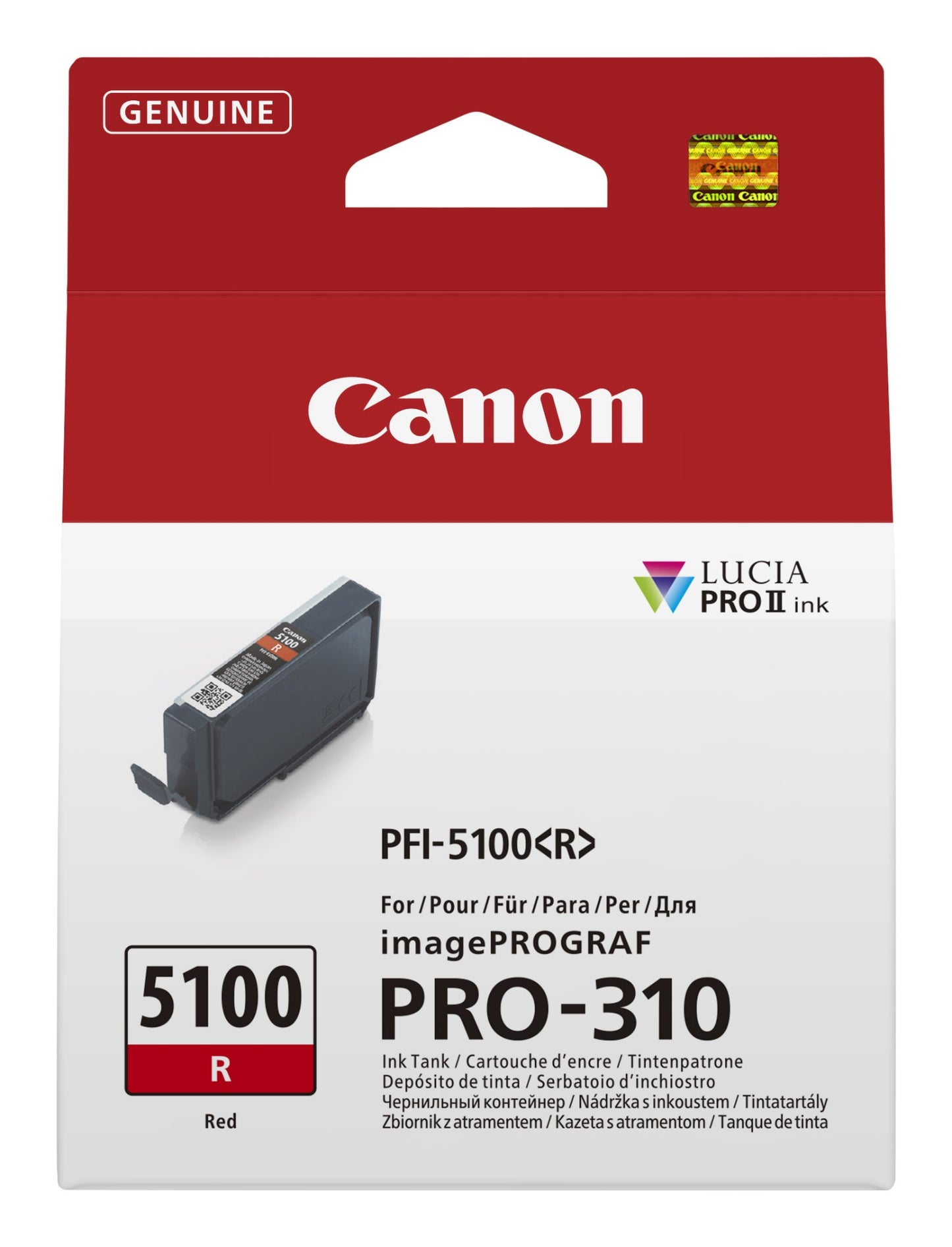 Canon 6958C001/PFI-5100R Ink Cartridge (Canon IPF PRO-310)