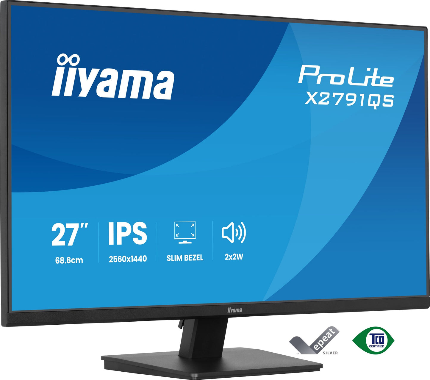 iiyama ProLite X2791QS-B1 27" QHD IPS Monitor