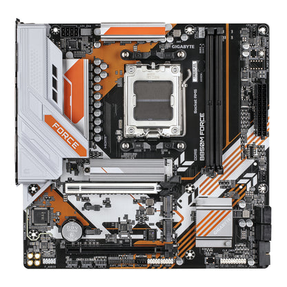 Gigabyte B850M FORCE Motherboard - AMD Ryzen 9000 Series CPUs, 8+2+2 Phases Digital