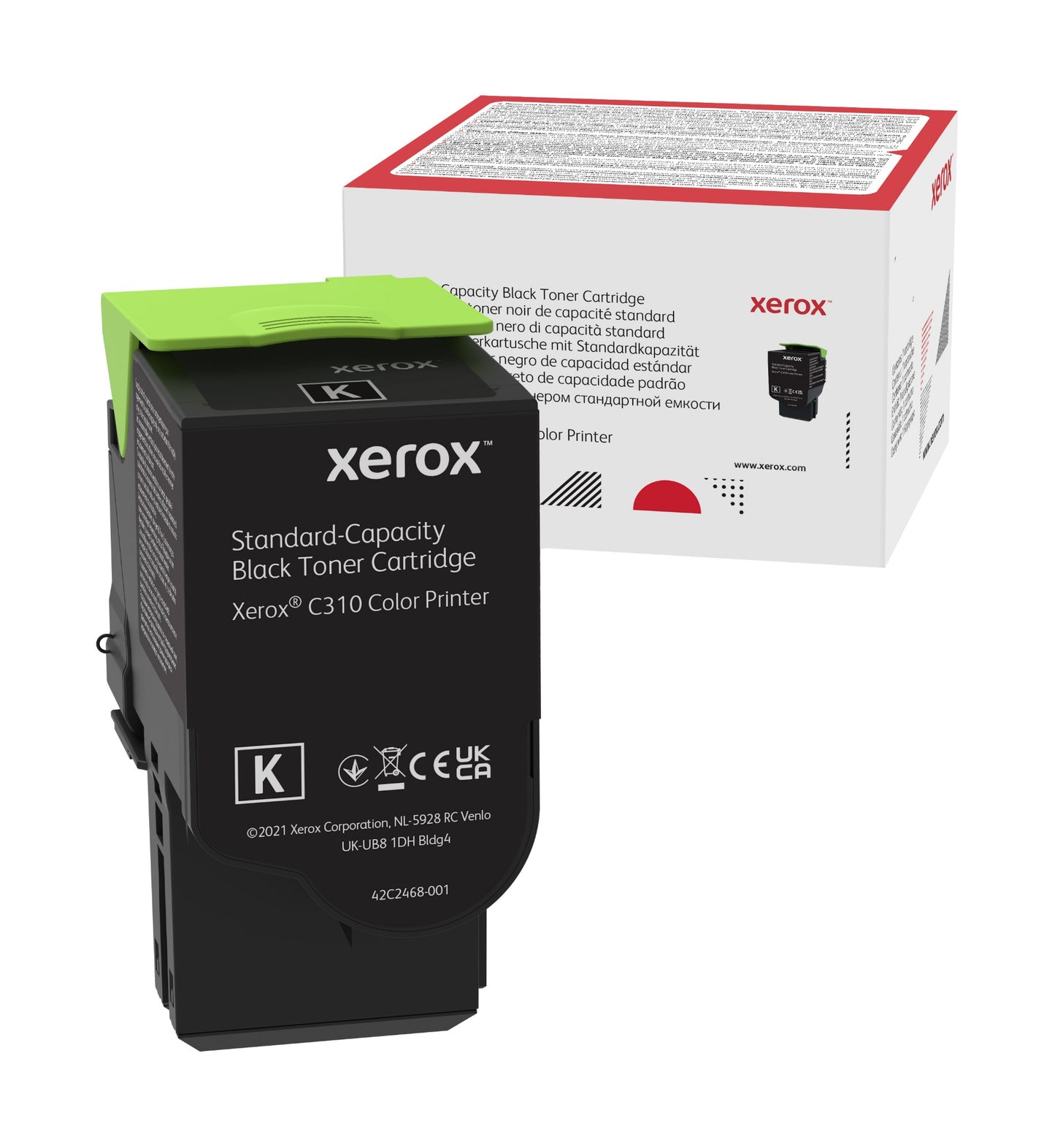 Xerox 006R04356 Black Toner Cartridge (3K pages, Xerox C 310)