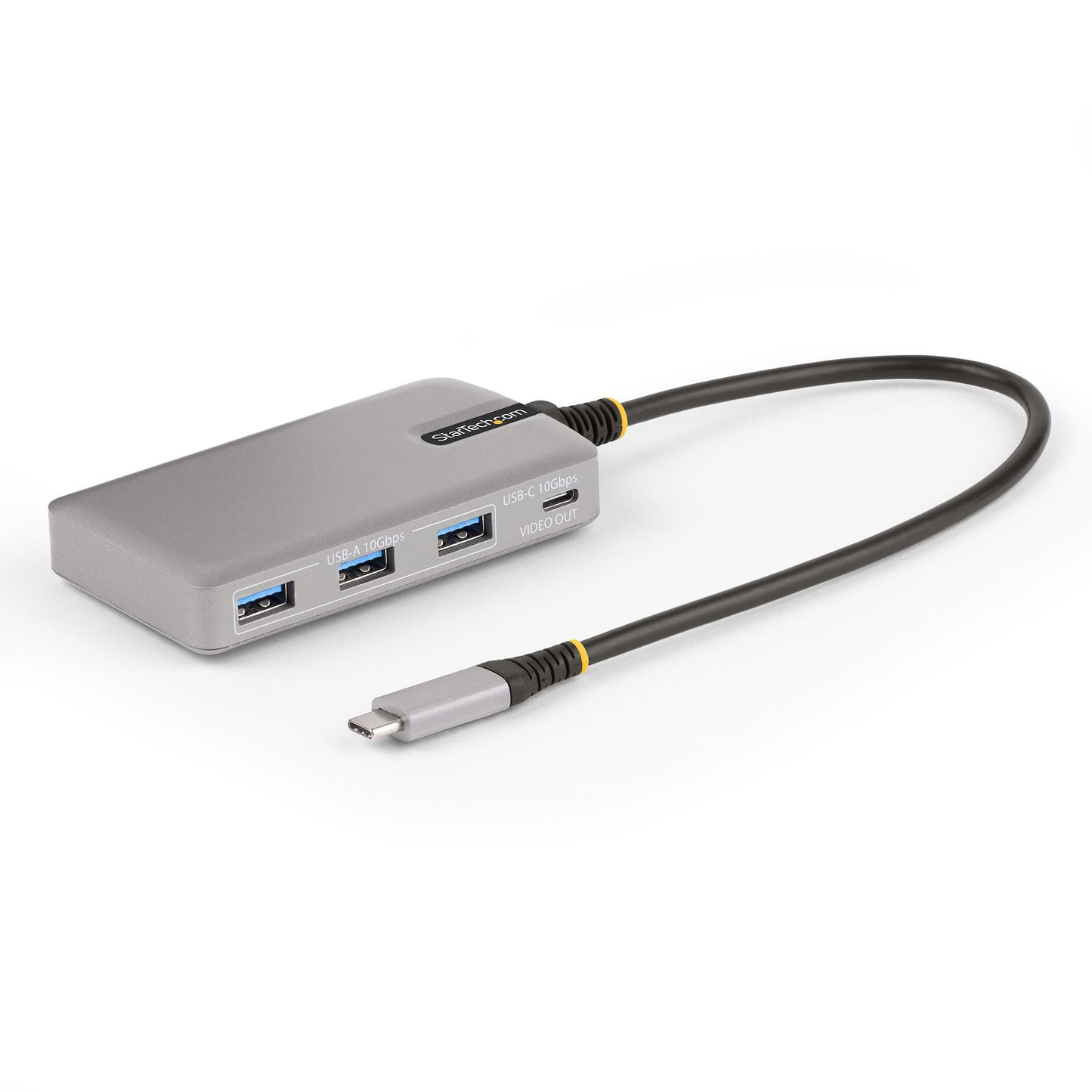 StarTech.com 4-Port USB-C Hub with USB-C DP Alt Mode Video Output 4K 60Hz - 3x