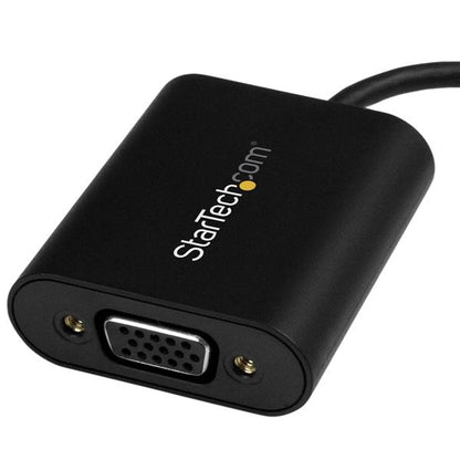 StarTech.com USB-C to VGA Adapter - with Presentation Mode Switch - 1920x1200 Hub