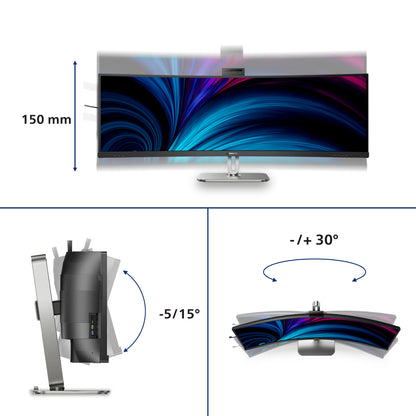 Philips 49B2U6900CH/00 48.8" DQHD VA Curved Monitor