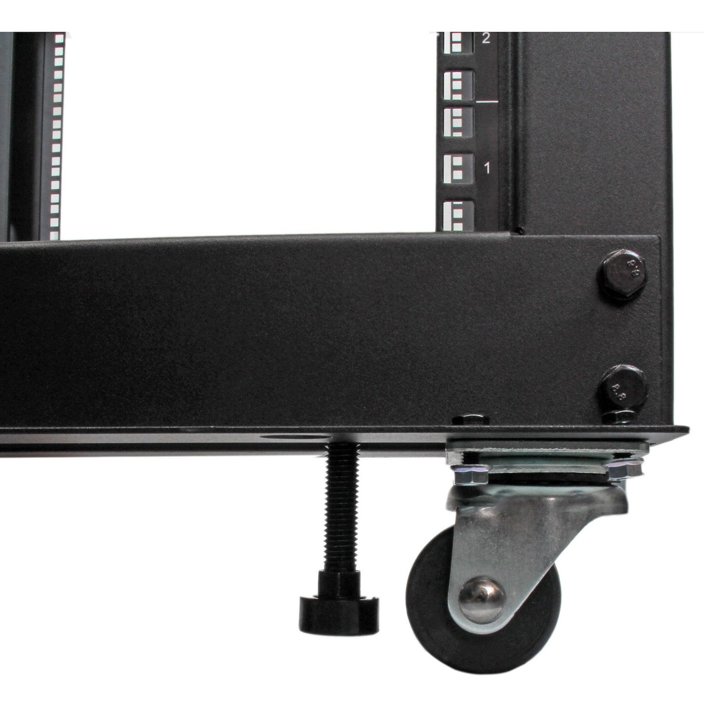 StarTech.com 12U 4-Post Server Rack, 19in Open Frame Rack with 40in (101cm) Mounting