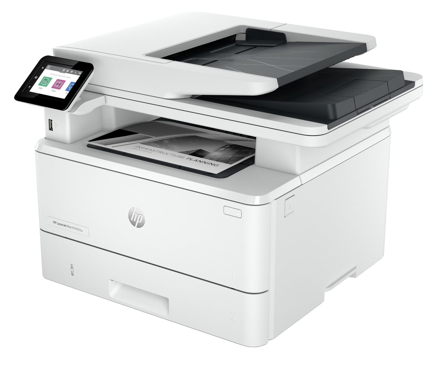 HP LaserJet Pro 4102fdw Wireless Multifunction Black and white Printer, Copier