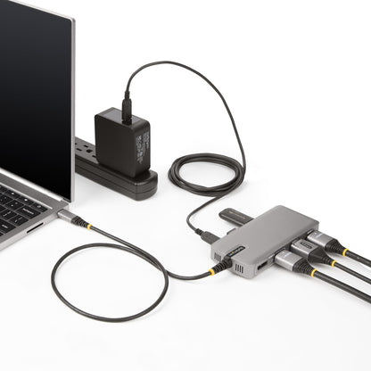 StarTech.com Monitor Multiport Adapter USB-C Docking Station 100W