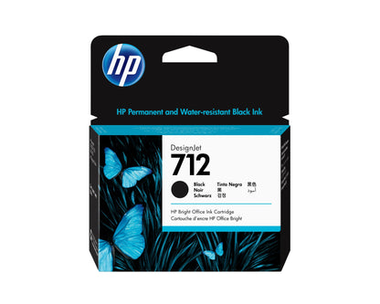 HP 3ED71A/712 Black Ink Cartridge (HP DesignJet T 200)