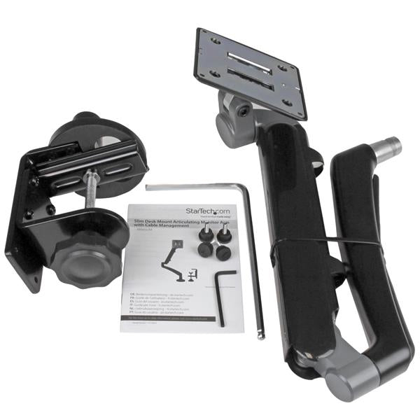 StarTech.com Single Desk-Mount Monitor Arm - Full Motion Articulating - Steel - For
