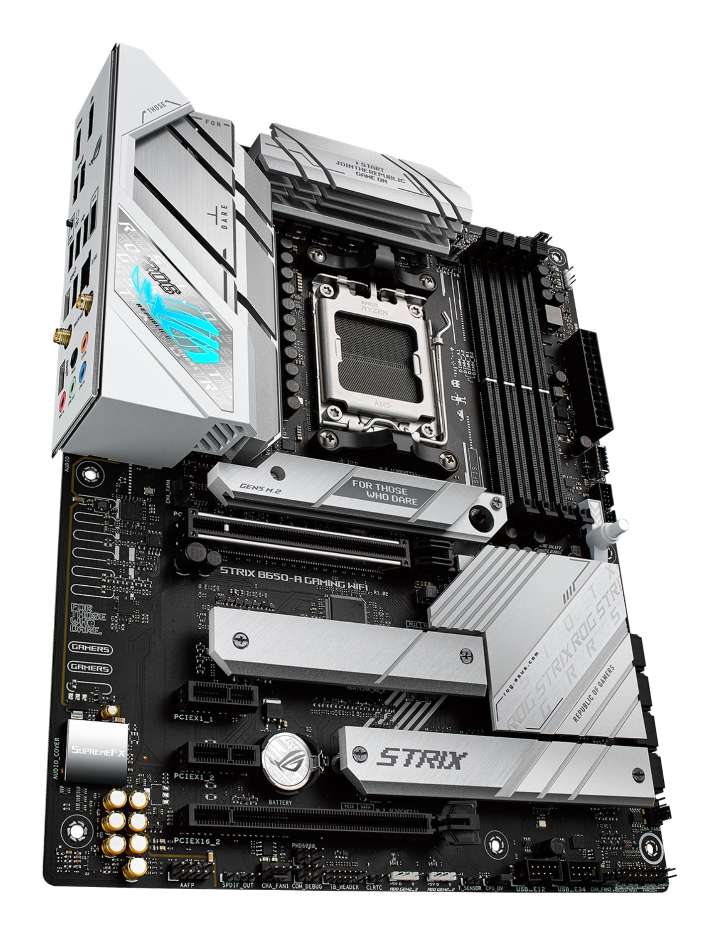 ASUS ROG STRIX B650-A GAMING WIFI AMD B650 Socket AM5 ATX Motherboard