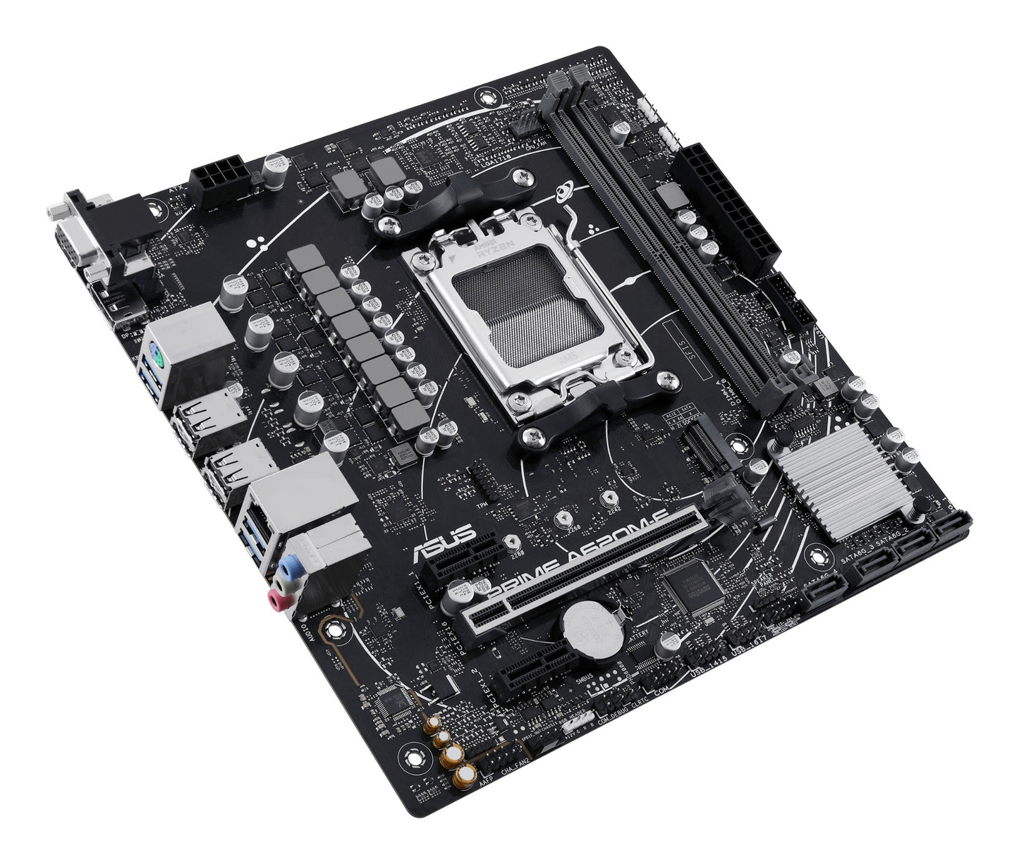 ASUS PRIME A620M-E-CSM AMD A620 Socket AM5 micro ATX Motherboard