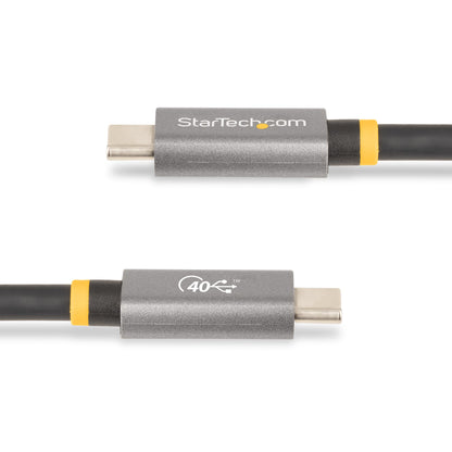 StarTech.com 3ft (1m) USB4 Cable 40Gbps, 100W (5A) Power Delivery, 8K 120Hz / 4K
