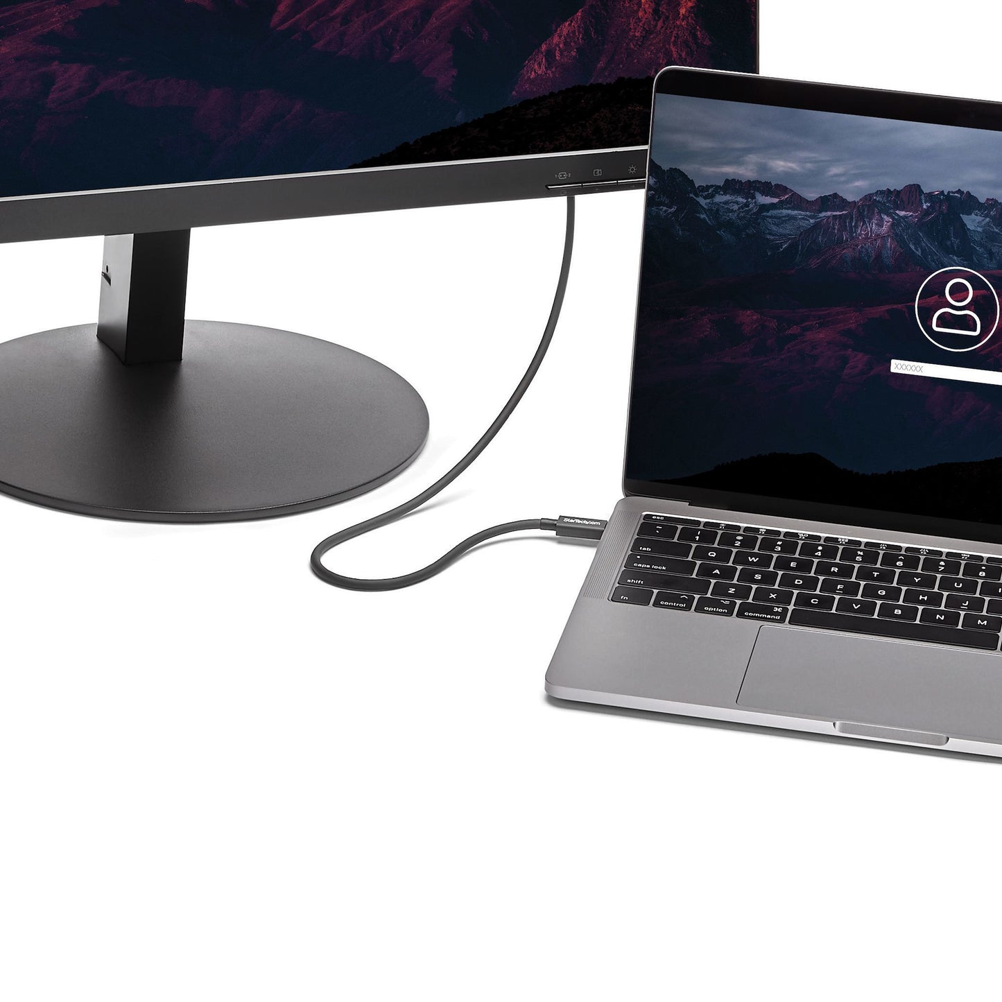 StarTech.com 50cm (1.6ft) Thunderbolt 3 Cable, 40Gbps, 100W PD, 4K/5K, Thunderbolt
