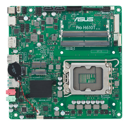 ASUS PRO H610T-CSM Intel H610 LGA 1700 Thin Mini ITX Motherboard