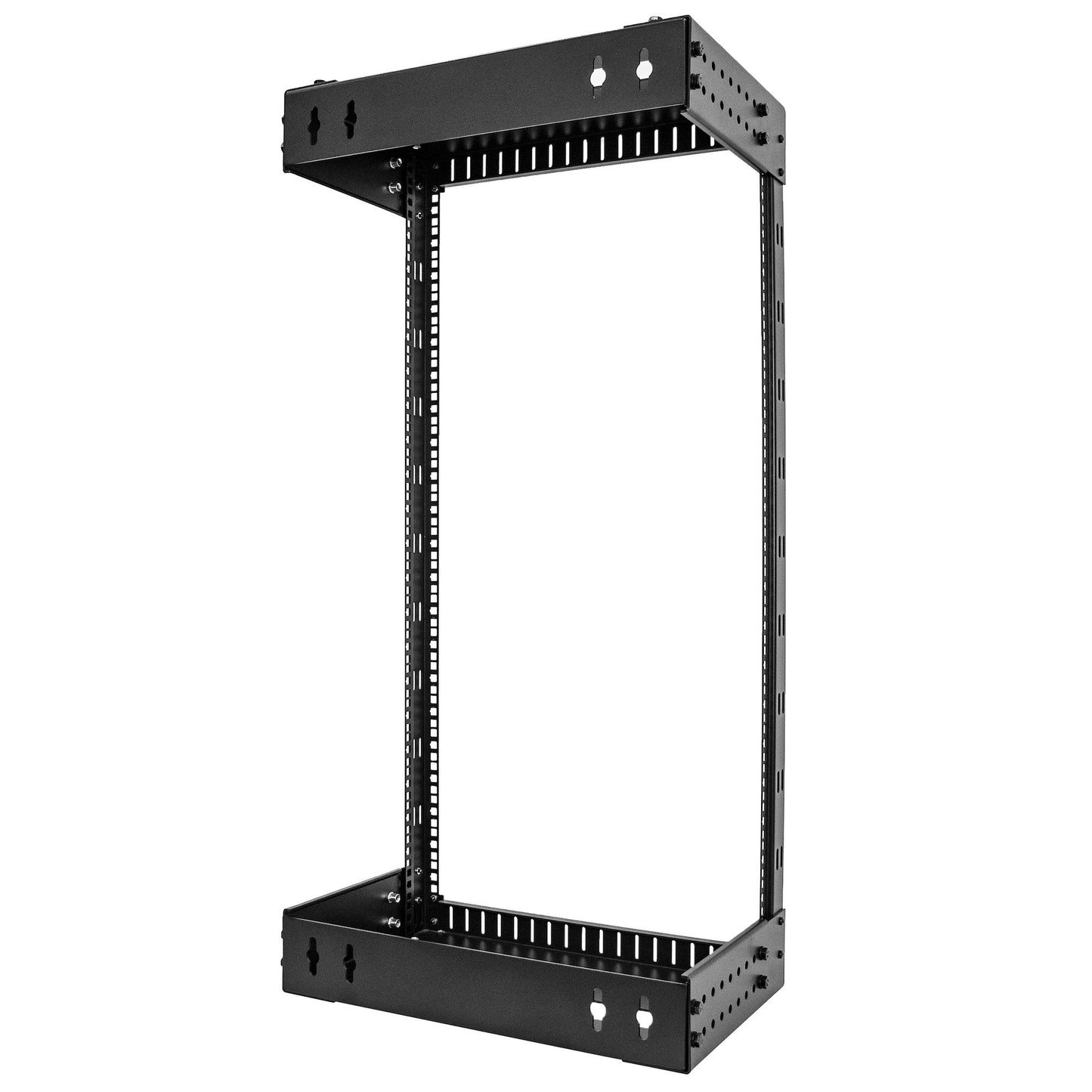 StarTech.com 2-Post 21U Heavy-Duty Wall Mount Network Rack, 19" Open Frame Server