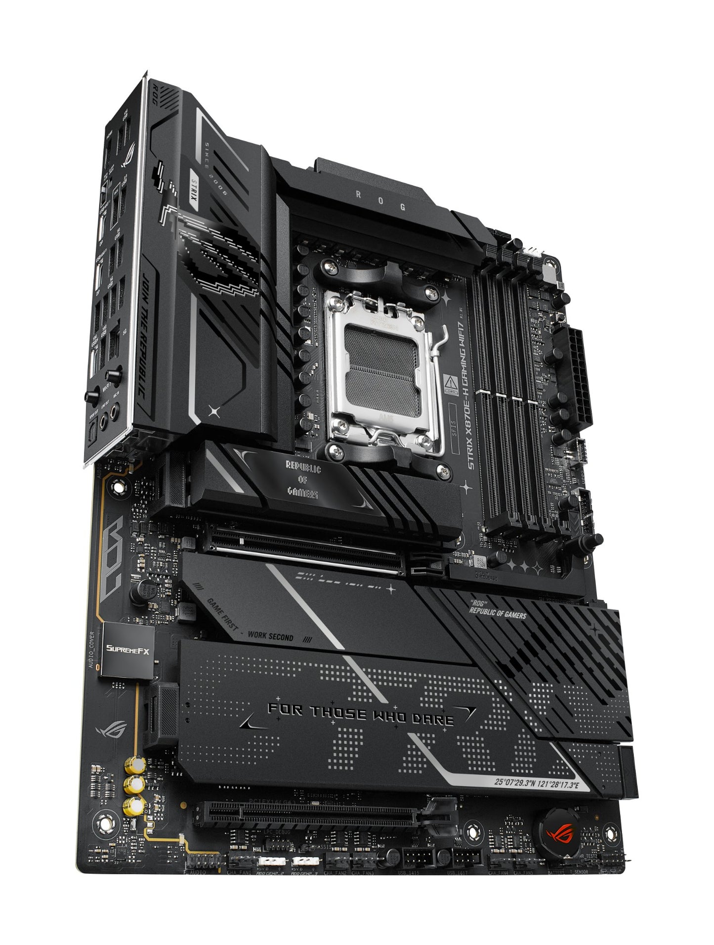 ASUS ROG STRIX X870E-H GAMING WIFI7 AMD X870E Socket AM5 ATX Motherboard