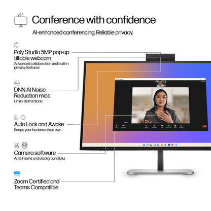 HP Series 5 Pro 527pm 27" QHD IPS 100Hz Monitor