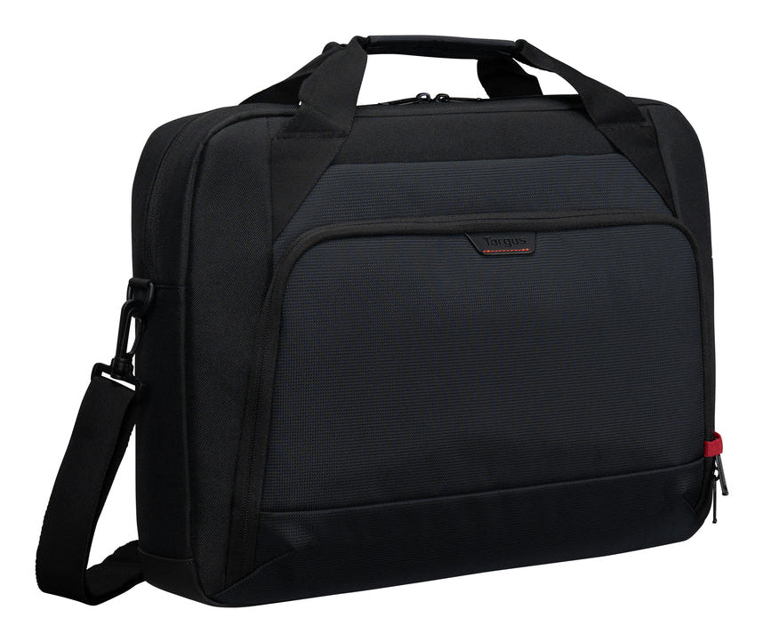 Targus EcoSmart 45.7 cm (18") Briefcase Black, Red Laptop Bag
