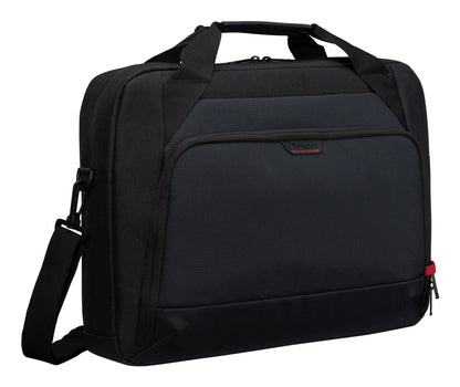 Targus EcoSmart 45.7 cm (18") Briefcase Black, Red Laptop Bag