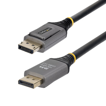 StarTech.com 2m DisplayPort 2.1 Cable, VESA Certified DP54 DisplayPort Cable