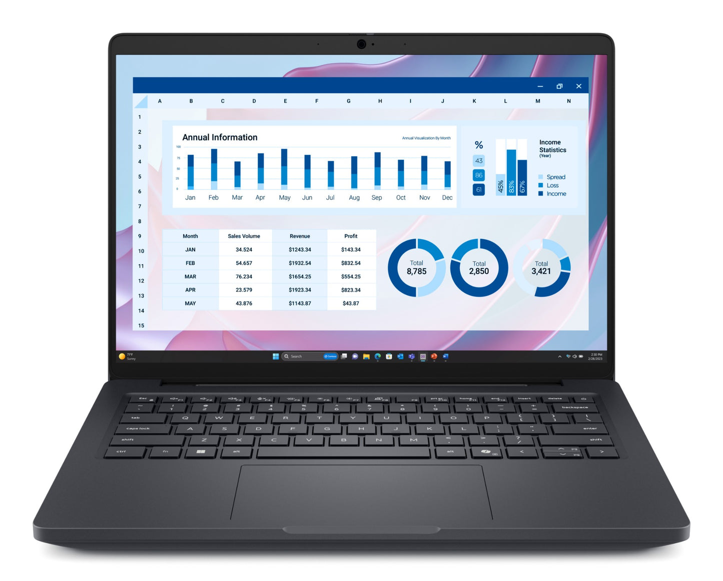 DELL Pro Max 14 MC14255 Copilot+ PC 14" Ryzen AI 7 PRO 350 16GB 512GB SSD Laptop