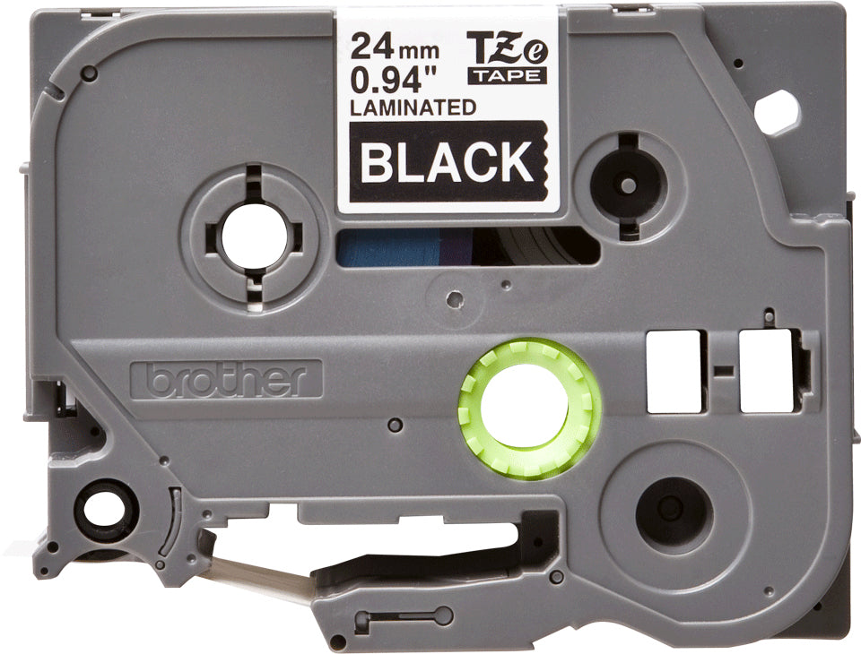 Brother TZE-355 DirectLabel white on black Laminat 24mm x 8m for Brother P-Touch TZ Labels