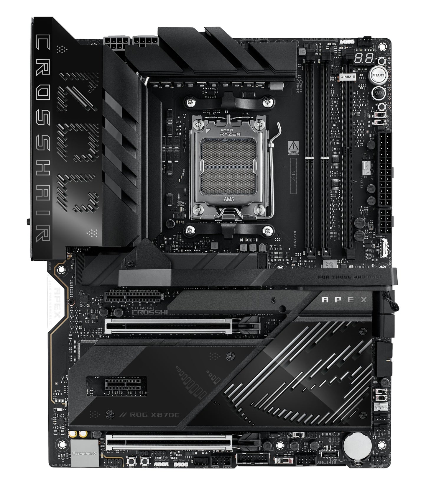ASUS ROG CROSSHAIR X870E APEX AMD X870E Socket AM5 ATX Motherboard