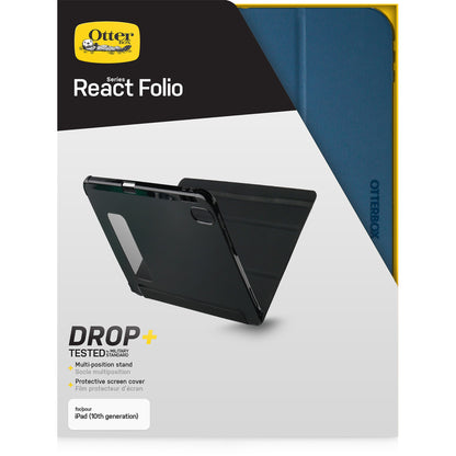OtterBox React Folio Series for Apple iPad (A16/10th gen), Blue Laptop Bag