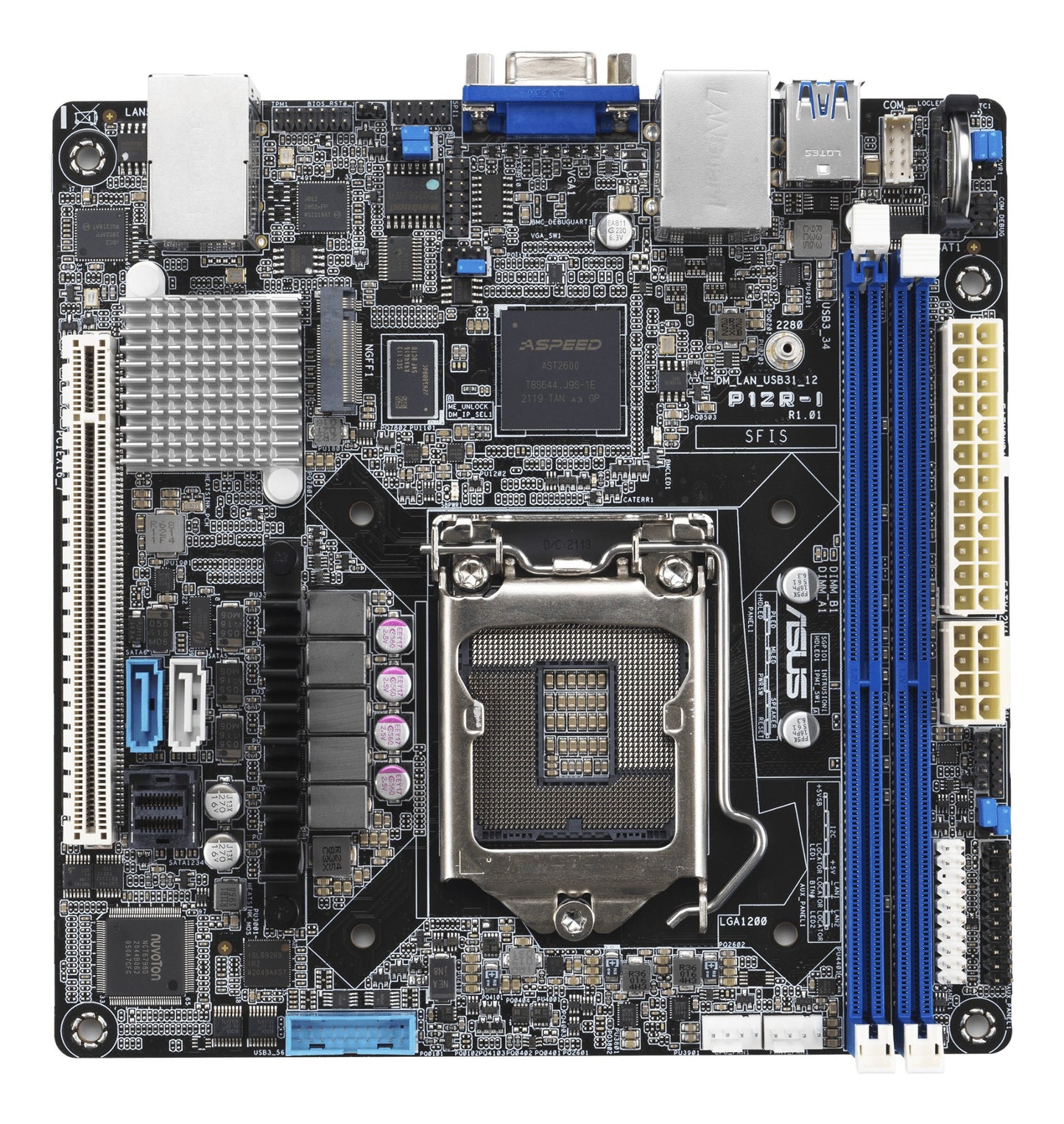 ASUS P12R-I/ASMB10 Intel C252 LGA 1200 (Socket H5) ATX Motherboard