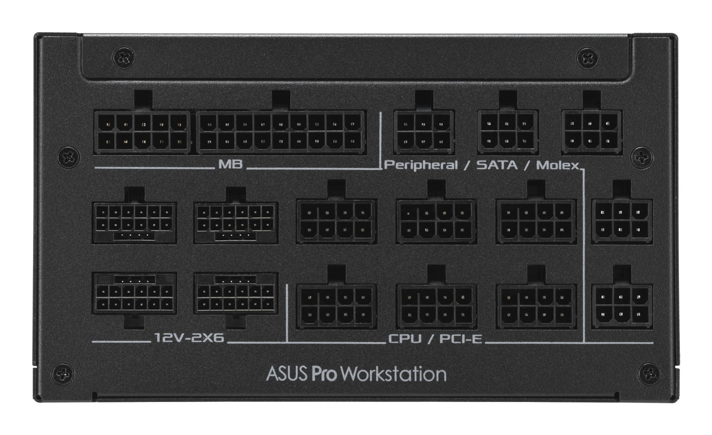 ASUS Pro WS 2200W Platinum power supply unit 20+4 pin ATX ATX Black