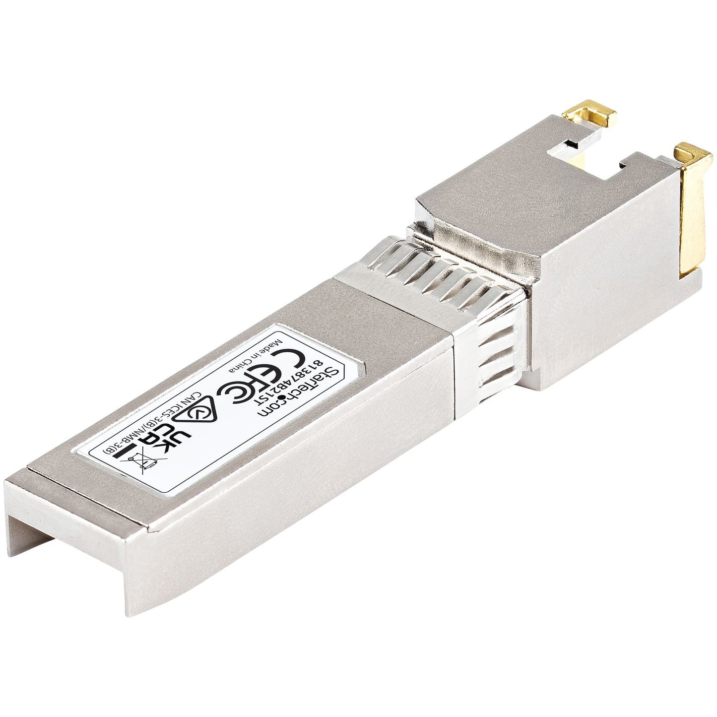 StarTech.com HPE 813874-B21 Compatible SFP+ Module - 10GBASE-T - SFP to RJ45 Cat6/Cat5e - 10GE Gigabit Ethernet SFP+ - RJ-45 30m - HPE BladeSystem, c-Class Networking