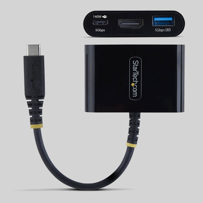 StarTech.com Multiport Adapter PD USB-C Docking Station 140W (168B)