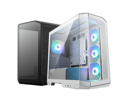 MSI MAG PANO M100R PZ Micro Tower White PC Case