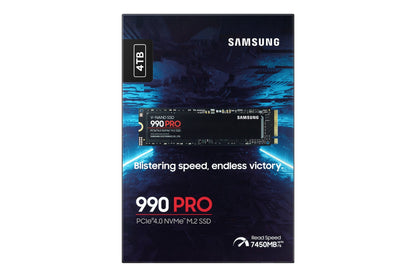 Samsung MZ-V9P4T0BW 4TB M.2 NVMe PCIe Gen4 SSD