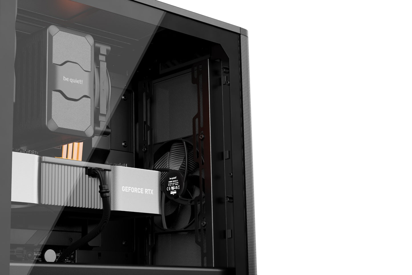 be quiet! PURE BASE 501 Airflow Window Black Midi Tower PC Case