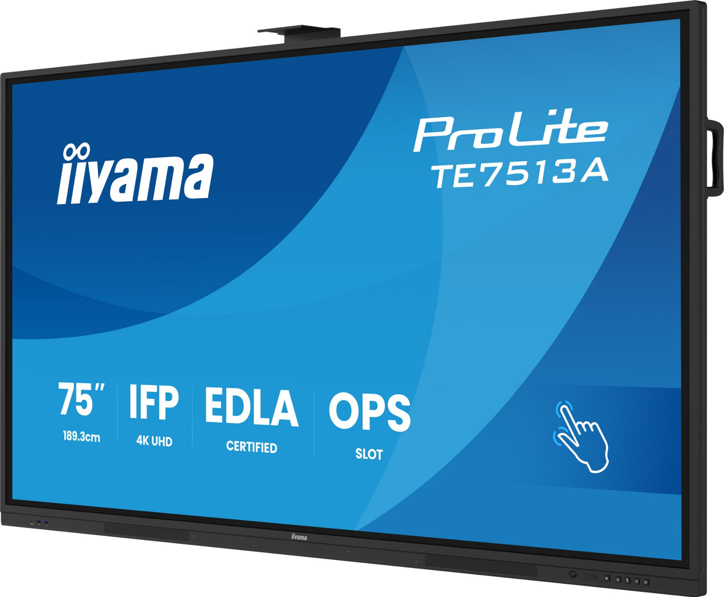 iiyama TE7513A-B2AG Signage Display Interactive flat panel 4K UHD IPS Touch Monitor