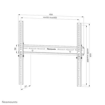 Neomounts WL30-350BL14 TV mount wall 32-65" - fixed - lockable